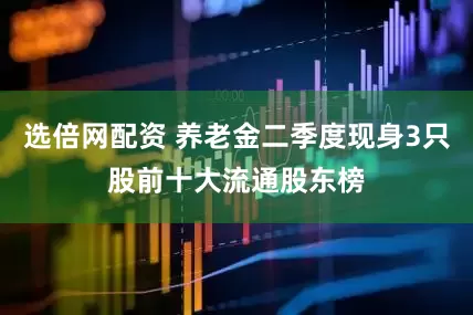 选倍网配资 养老金二季度现身3只股前十大流通股东榜