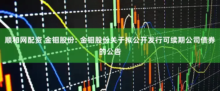 顺和网配资 金钼股份: 金钼股份关于拟公开发行可续期公司债券的公告